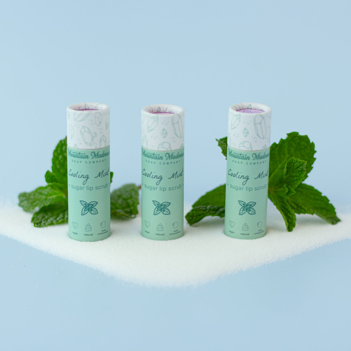 Cooling Mint Sugar Lip Scrub