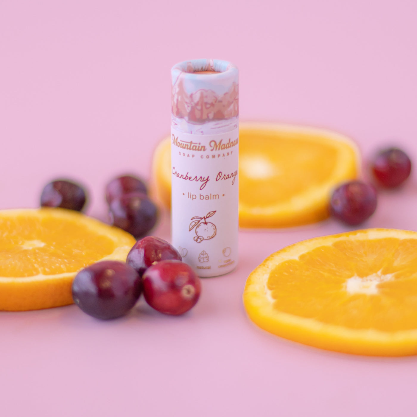 Cranberry Orange Lip Balm