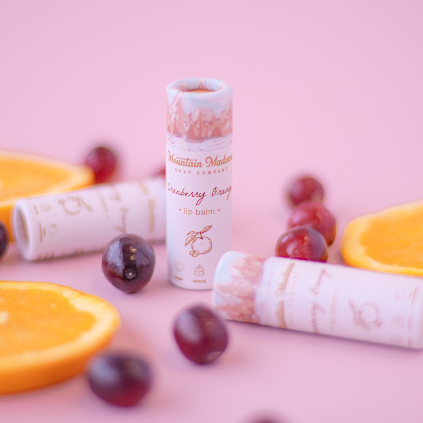 Cranberry Orange Lip Balm