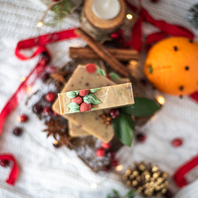 Cranberry Porridge Soap