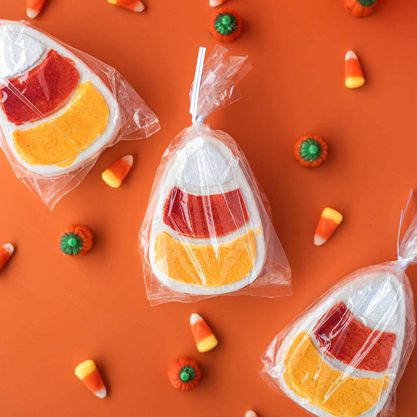 Candy Corn Bath Bomb