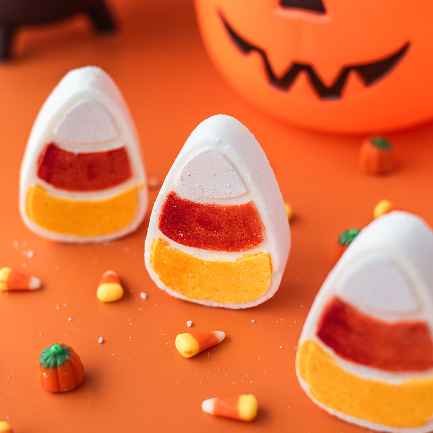 Candy Corn Bath Bomb