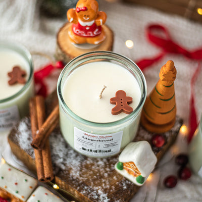 Gingerbread Candle