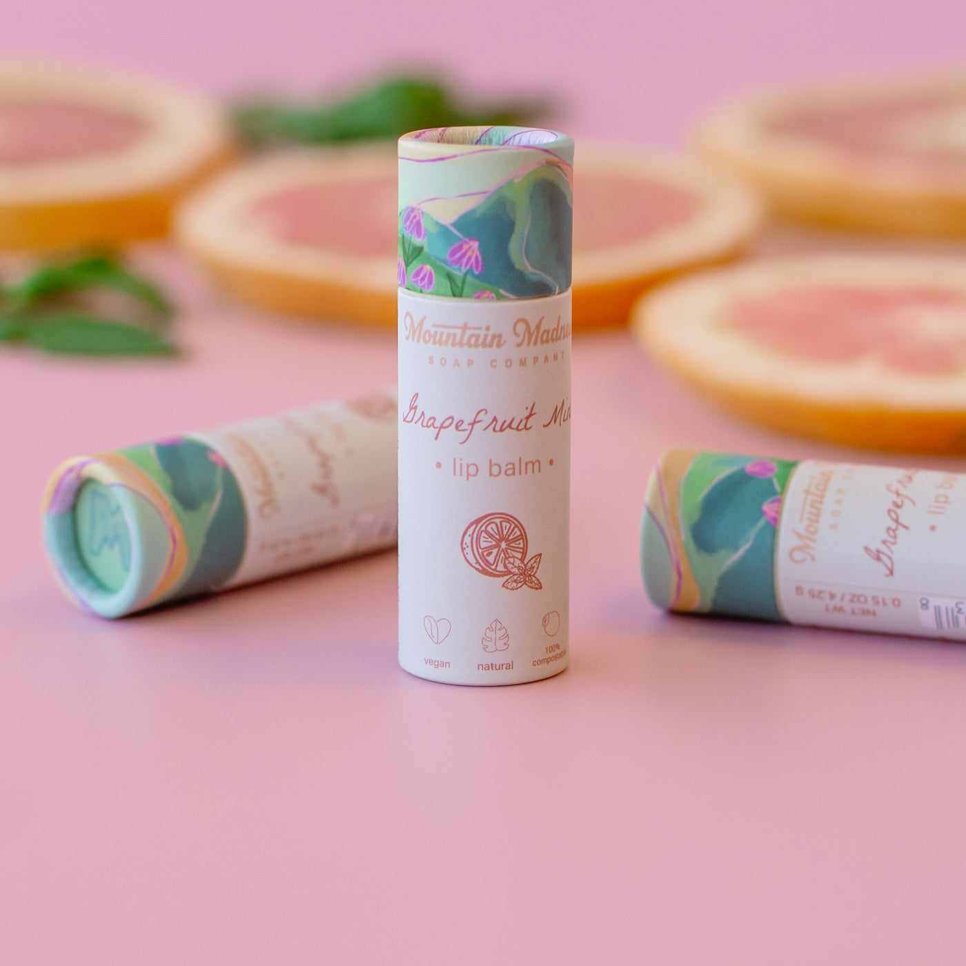 Grapefruit Mint Lip Balm