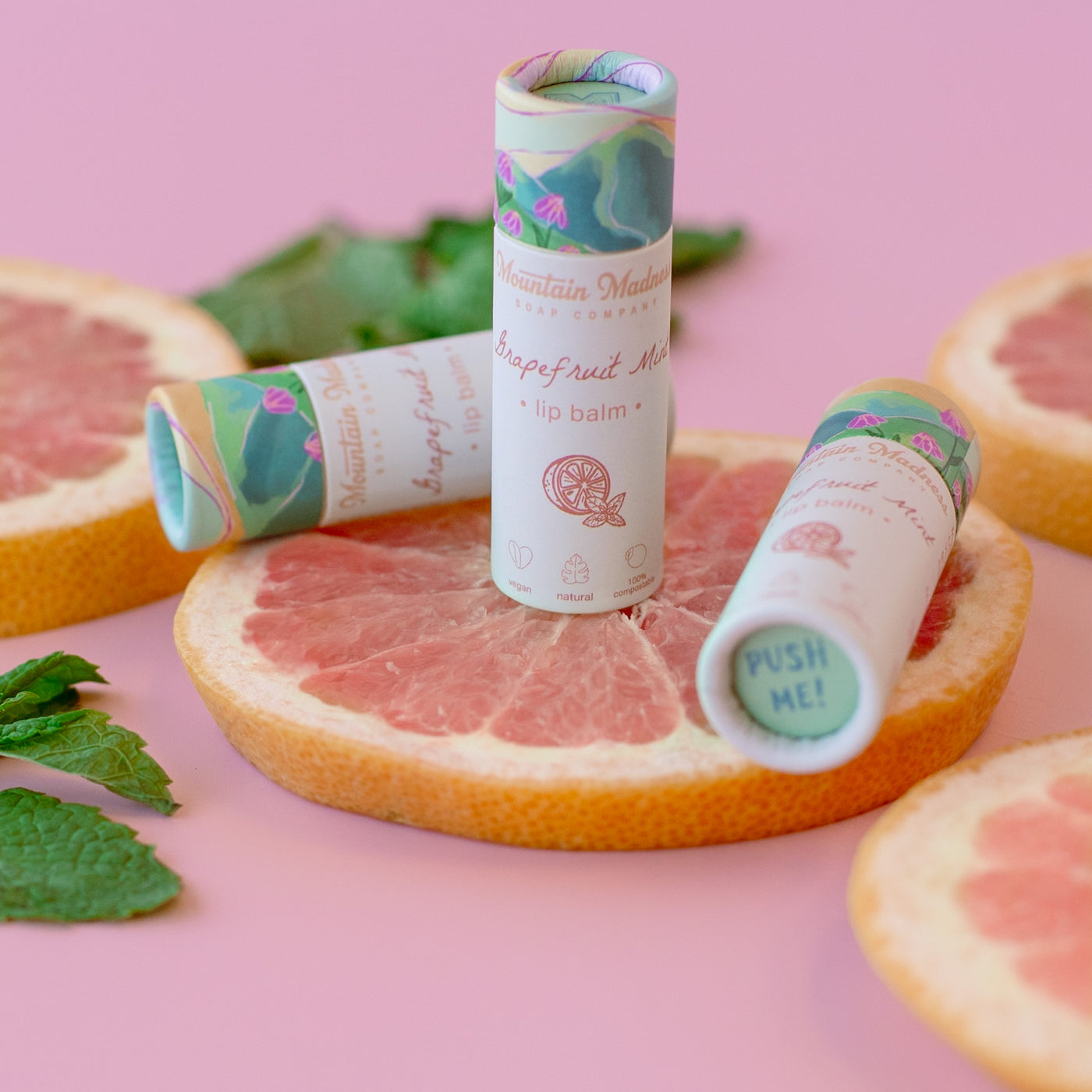 Grapefruit Mint Lip Balm