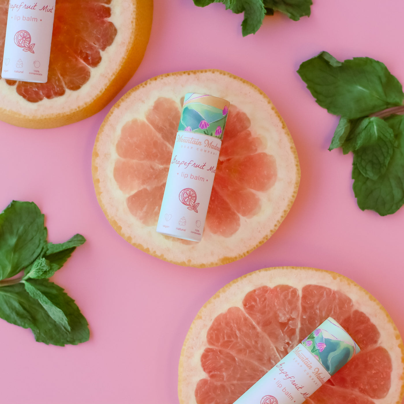 Grapefruit Mint Lip Balm