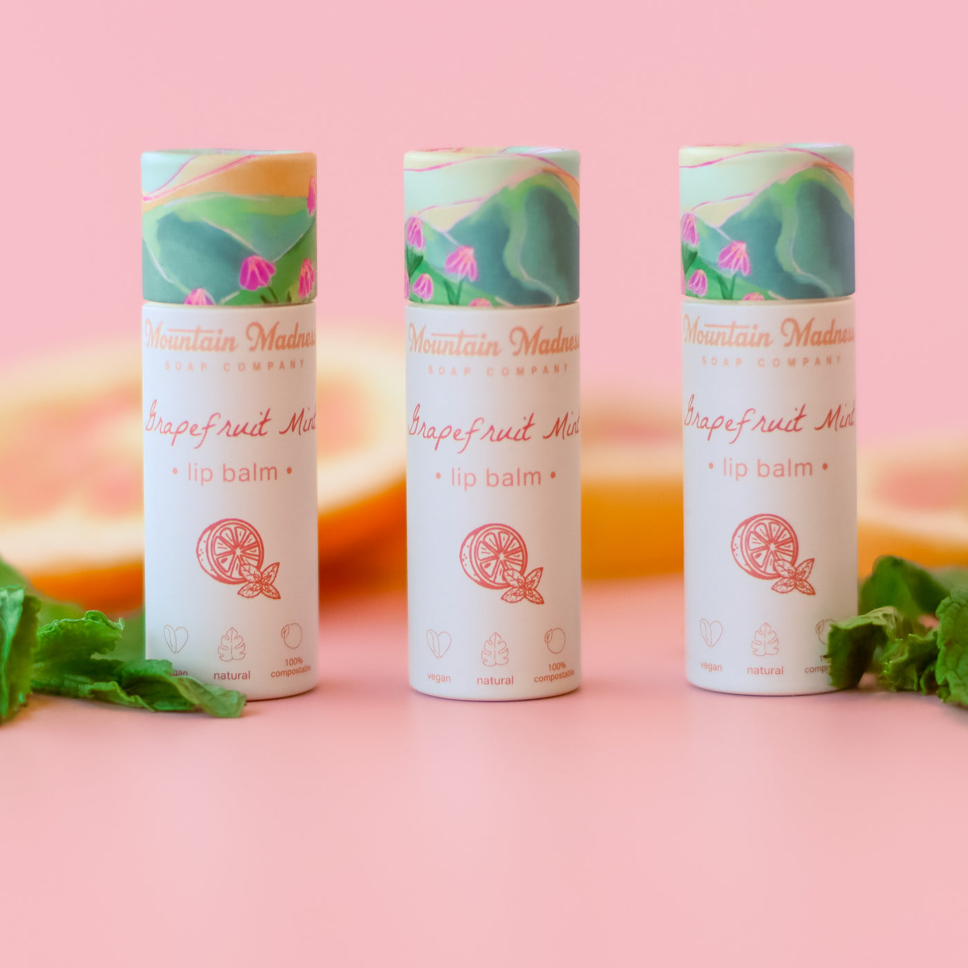 Grapefruit Mint Lip Balm