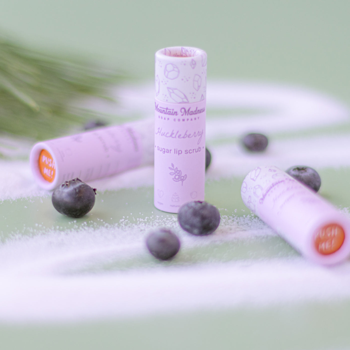 Huckleberry Sugar Lip Scrub