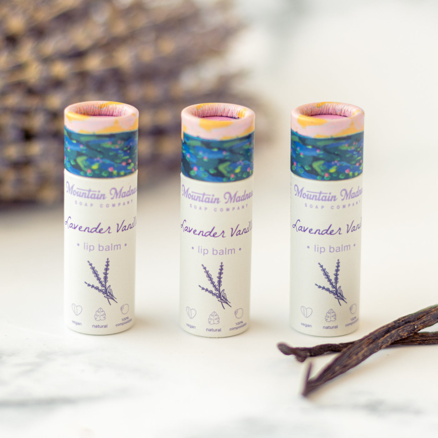 Lavender Vanilla Lip Balm