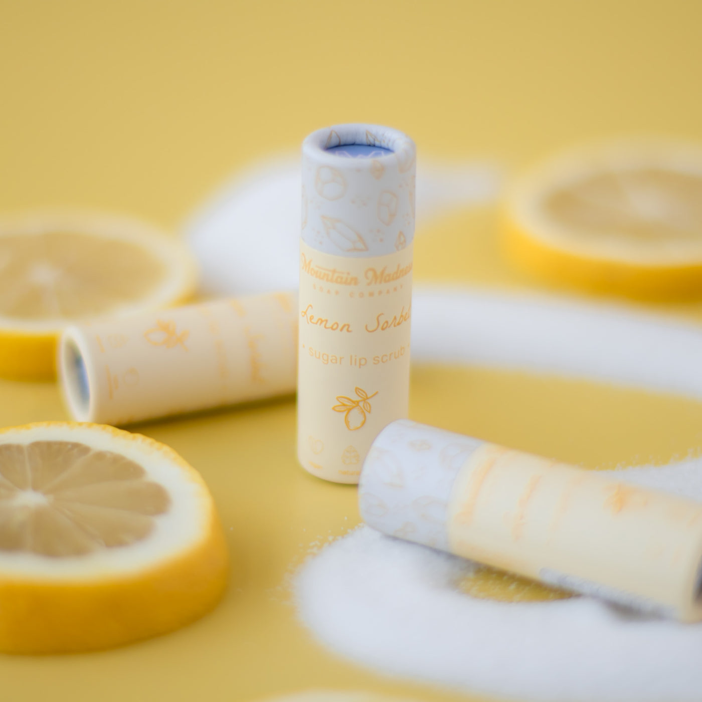 Lemon Sorbet Sugar Lip Scrub