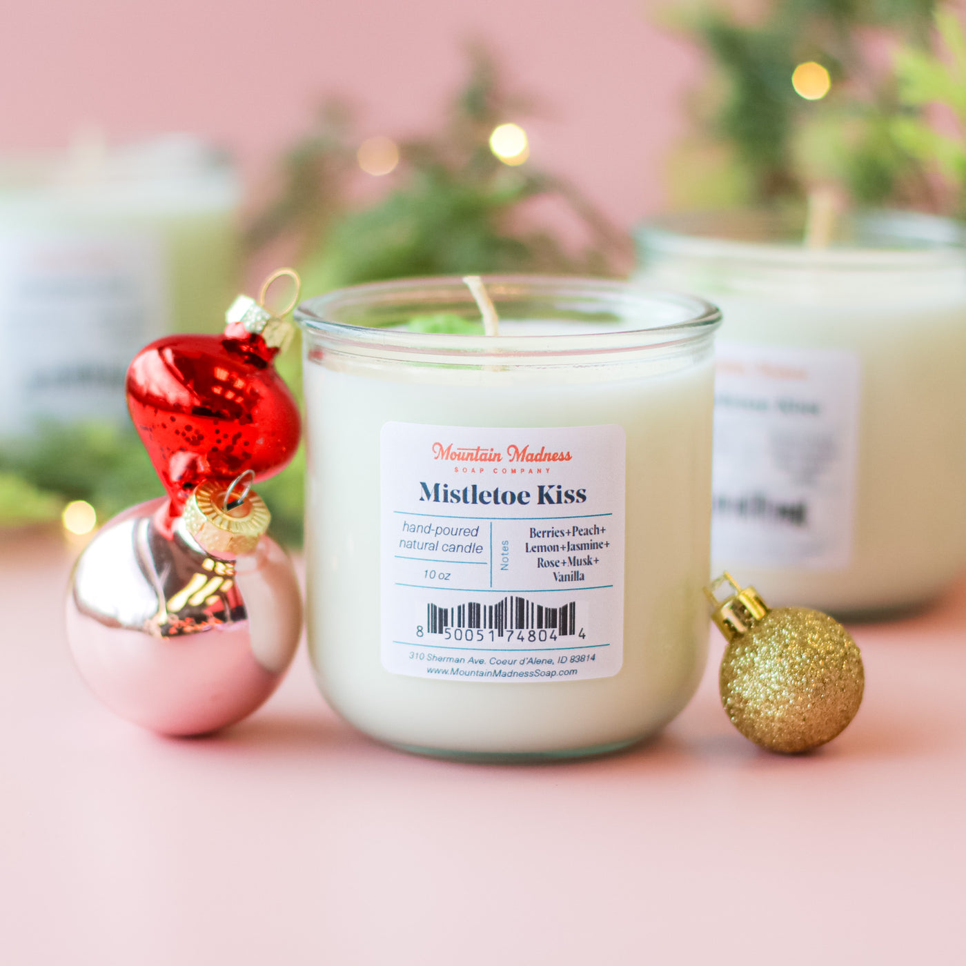 Mistletoe Kiss Candle