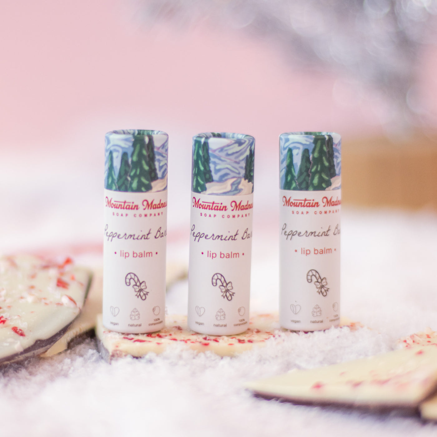 Peppermint Bark Lip Balm