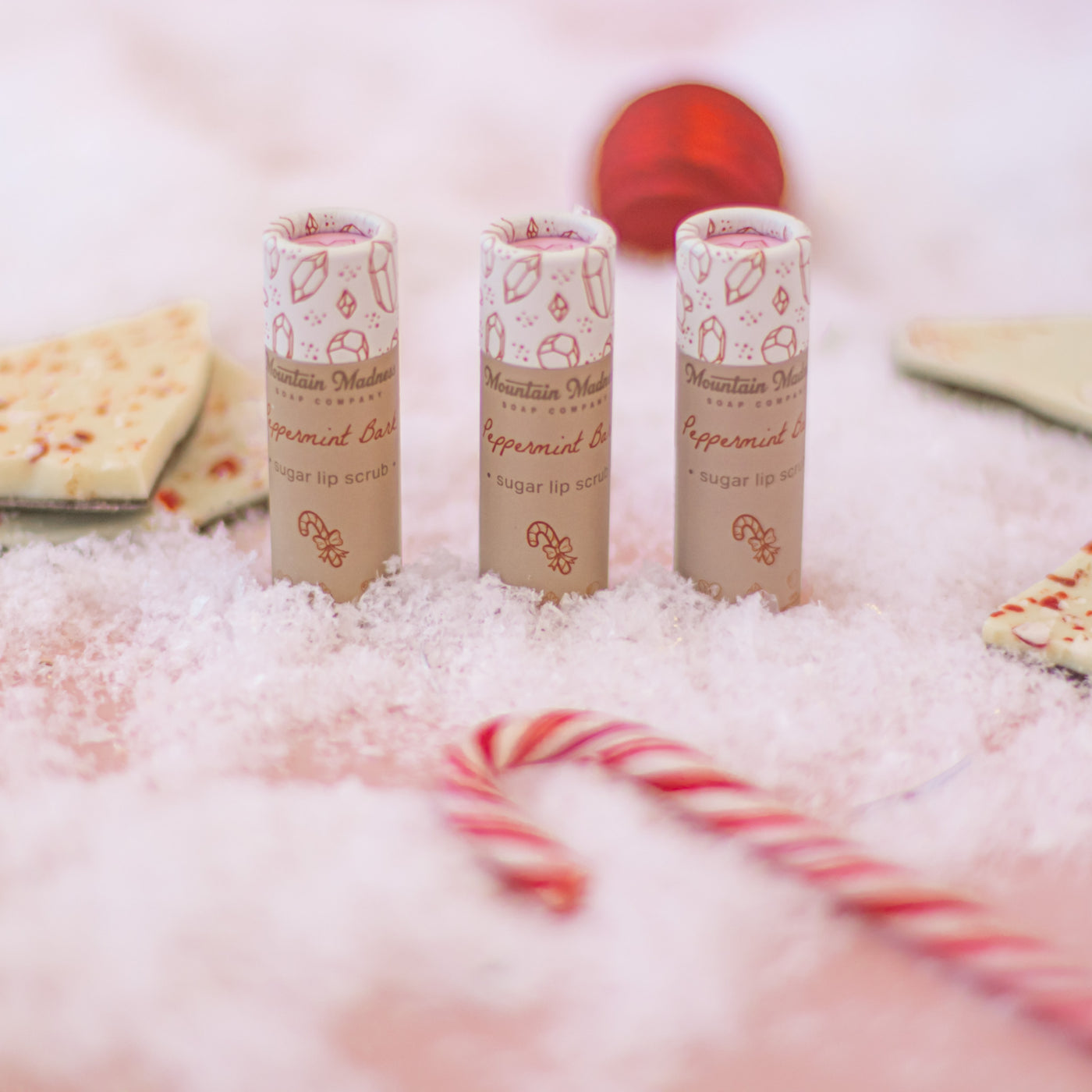 Peppermint Bark Sugar Lip Scrub