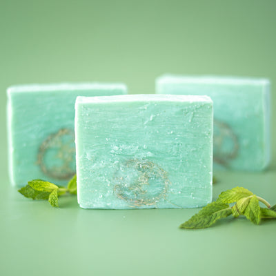 Peppermint Foot Scrub Soap