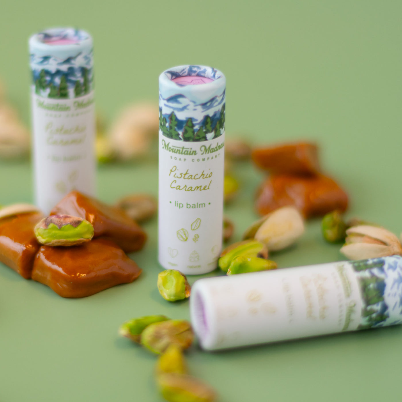 Pistachio Caramel Lip Balm