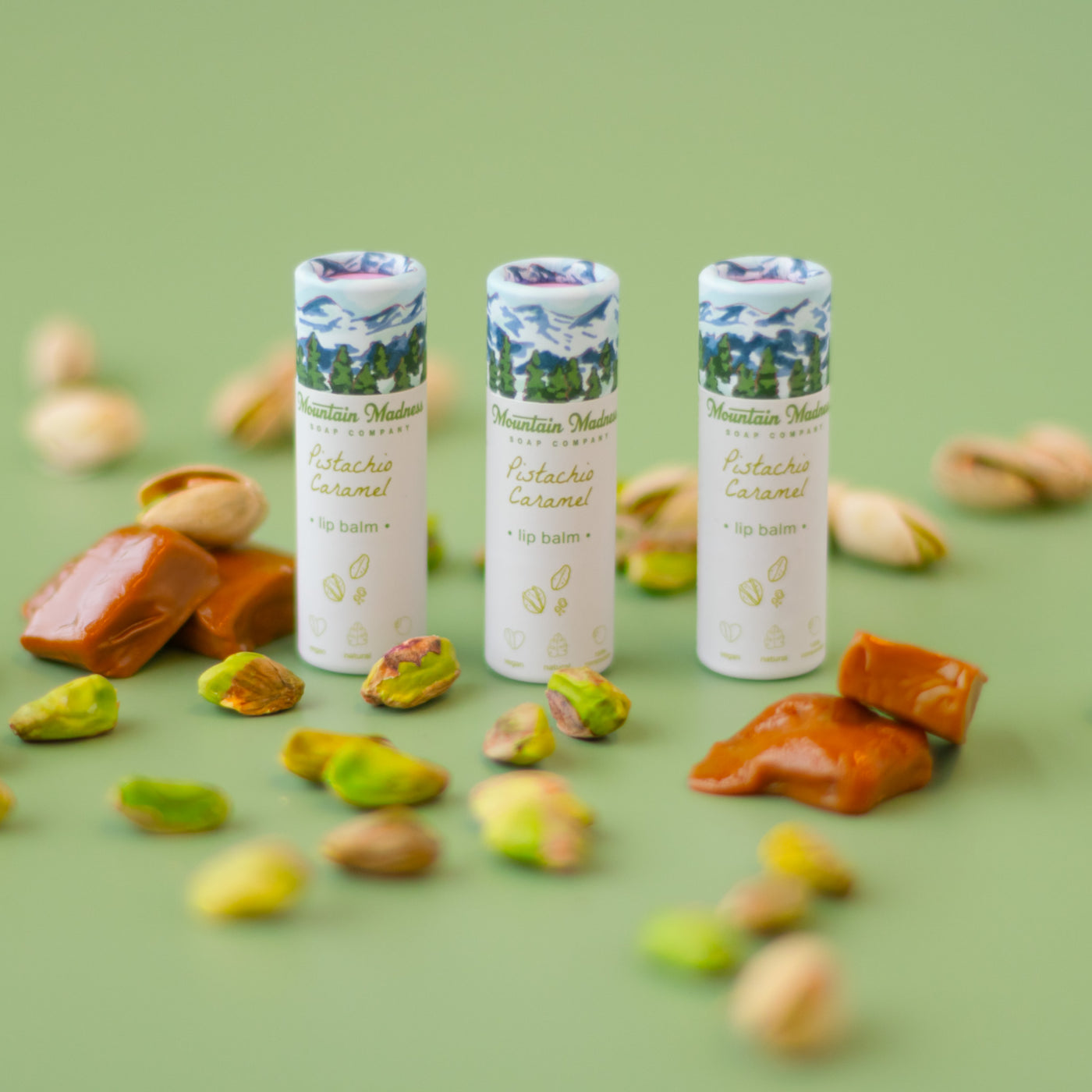 Pistachio Caramel Lip Balm