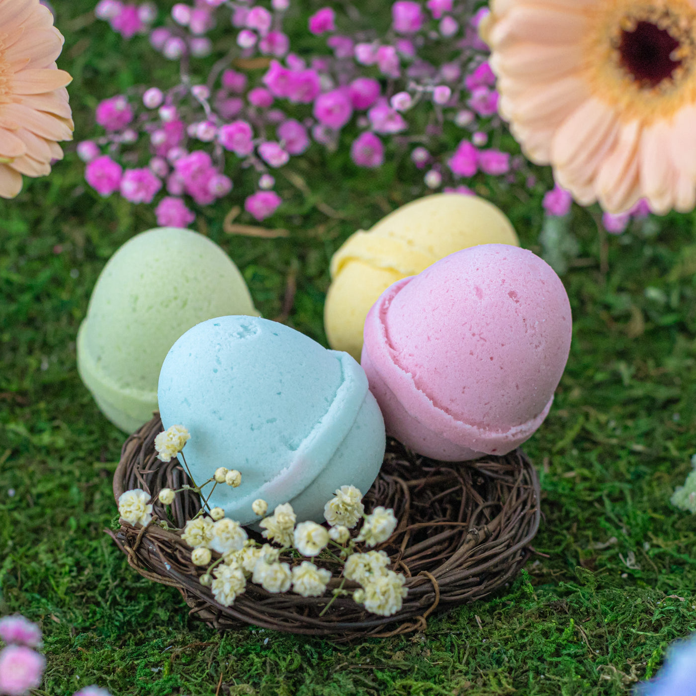 Spring Egg Bath Bombs- 4 pack