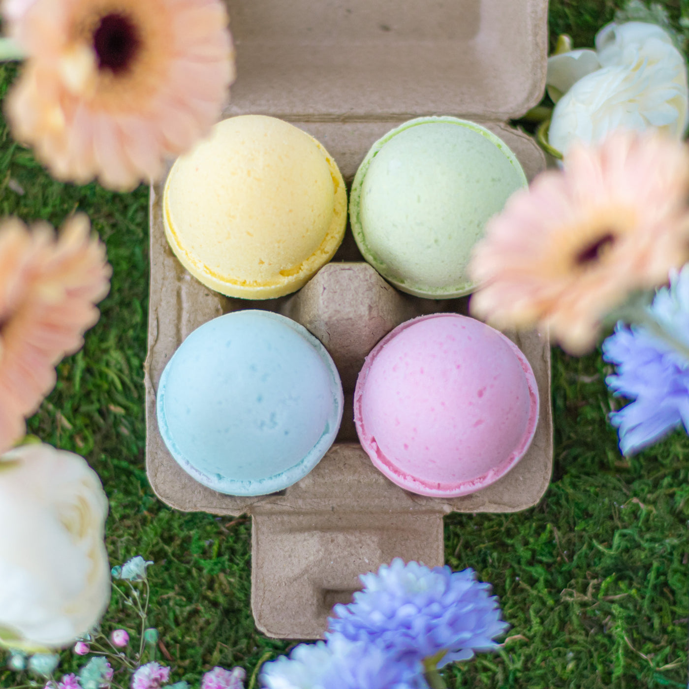 Spring Egg Bath Bombs- 4 pack