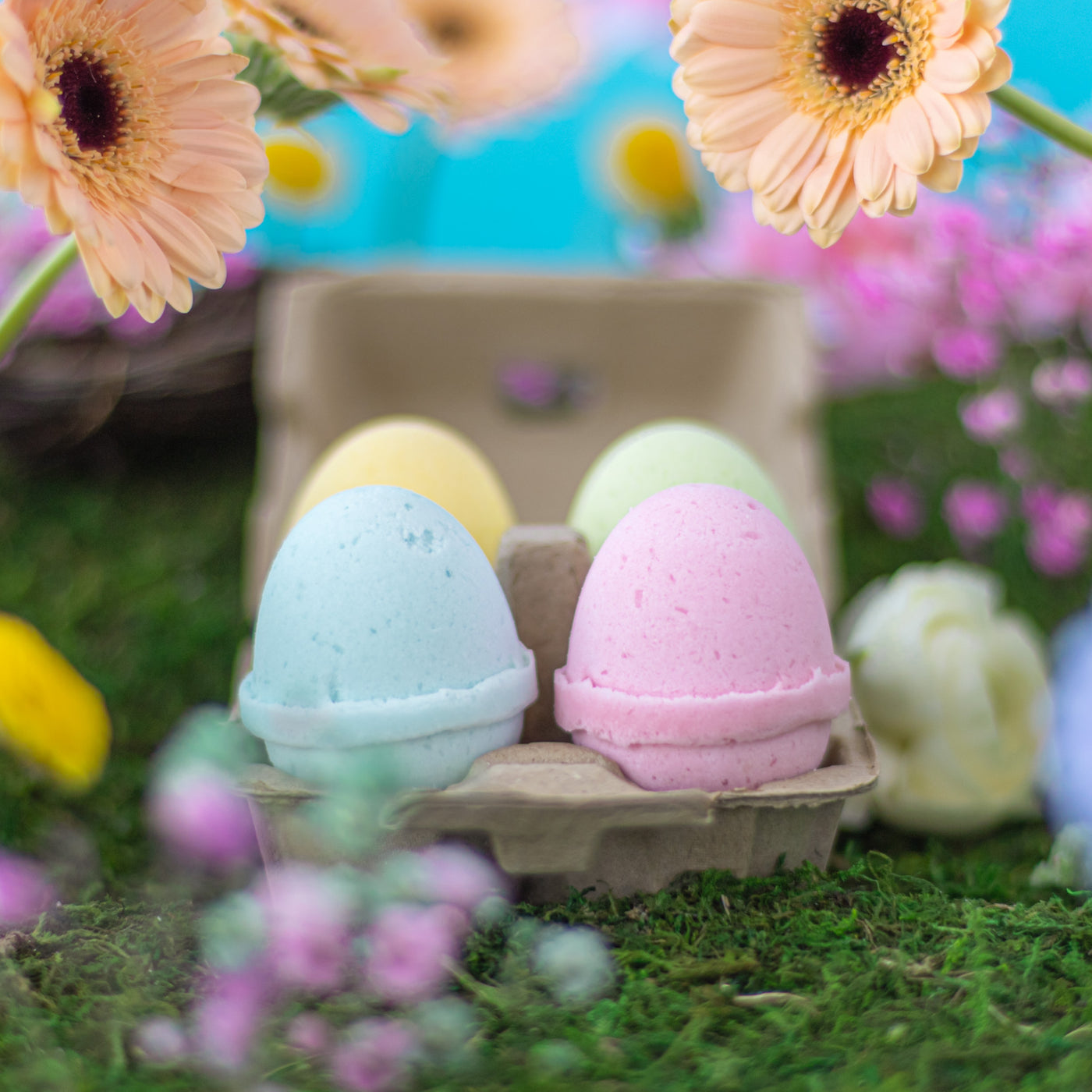 Spring Egg Bath Bombs- 4 pack