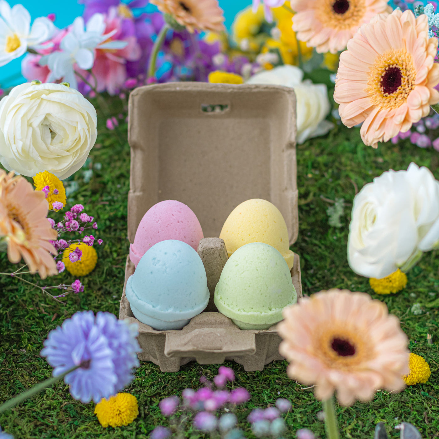 Spring Egg Bath Bombs- 4 pack