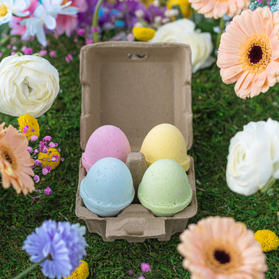 Spring Egg Bath Bombs- 4 pack