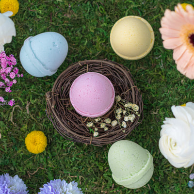 Spring Egg Bath Bombs- 4 pack