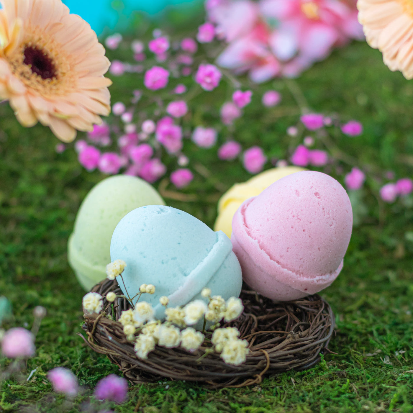 Spring Egg Bath Bombs- 4 pack