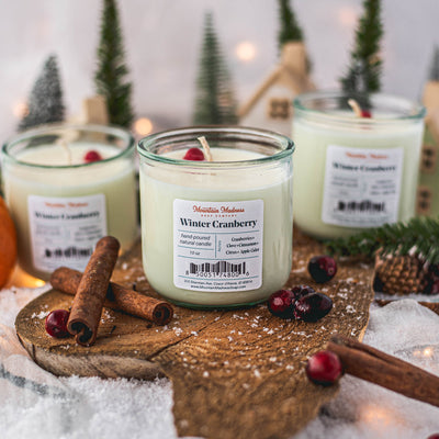 Winter Cranberry Candle