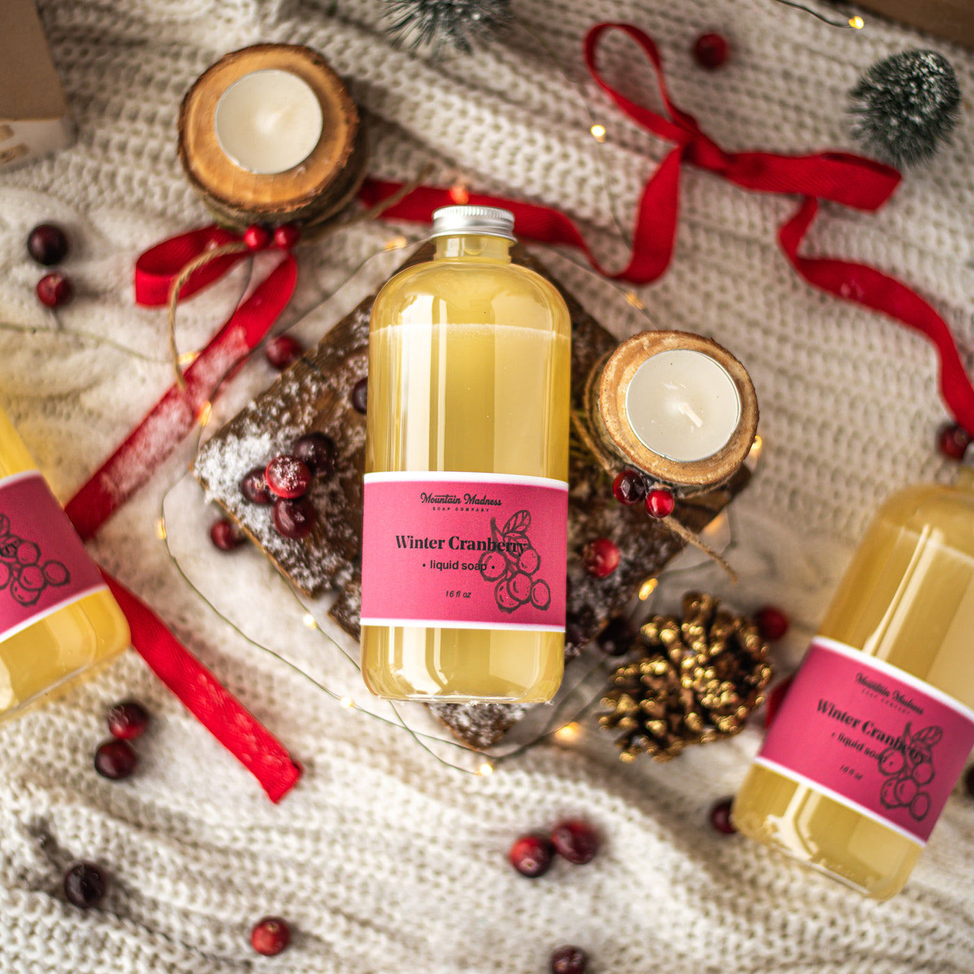 Winter Cranberry Liquid Soap